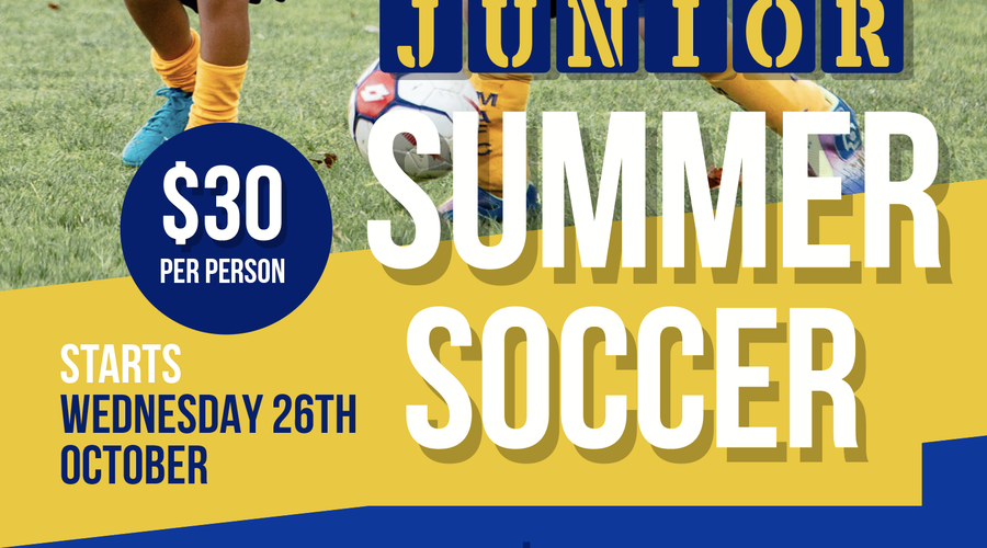 Register now for summer soccer
